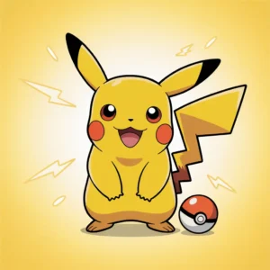 Pikachu Kleurplaten