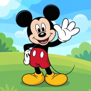 Mickey Mouse Kleurplaten