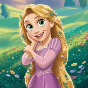 Rapunzel Kleurplaten