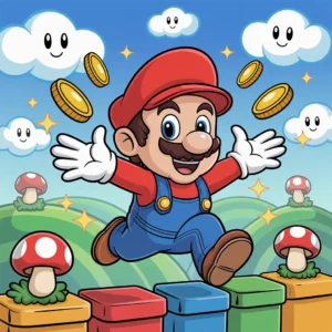 Mario Kleurplaten